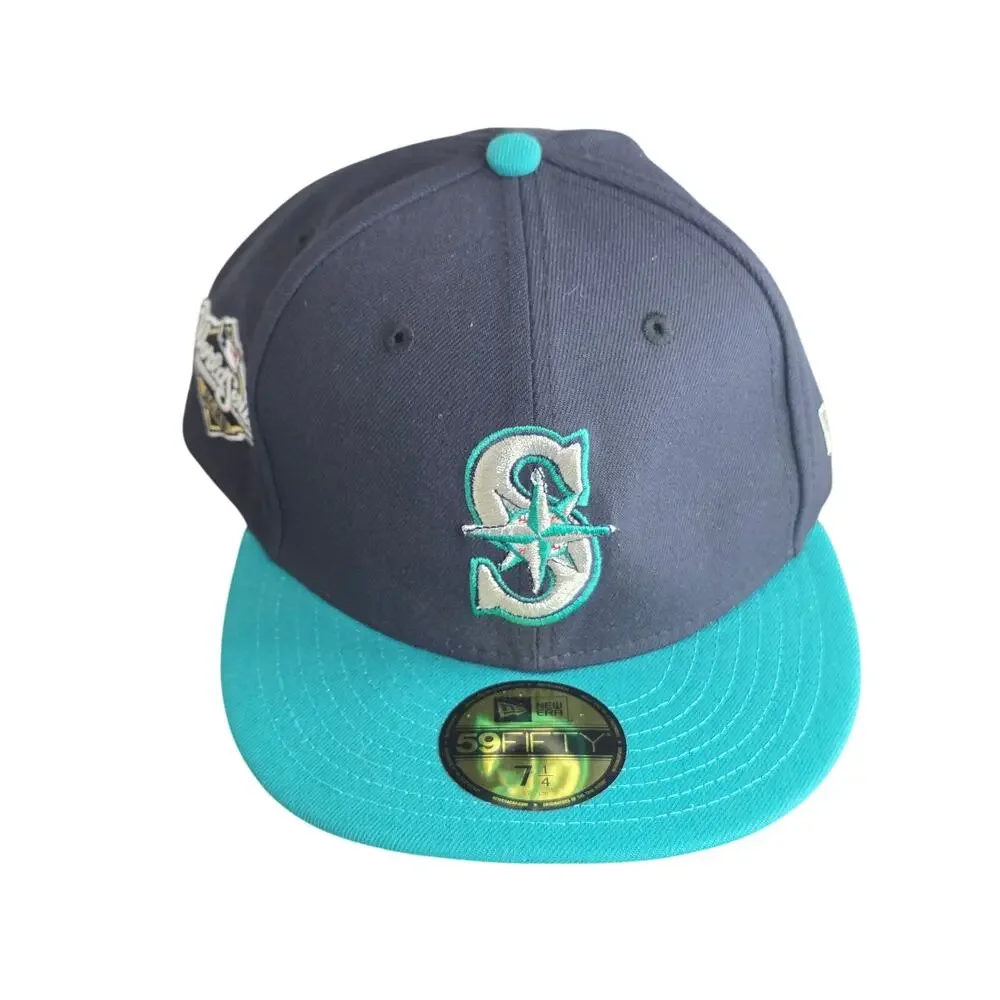 Authentic MLB Collection 2015 World Series Seattle Mariners Fitted Cap 7 3/8